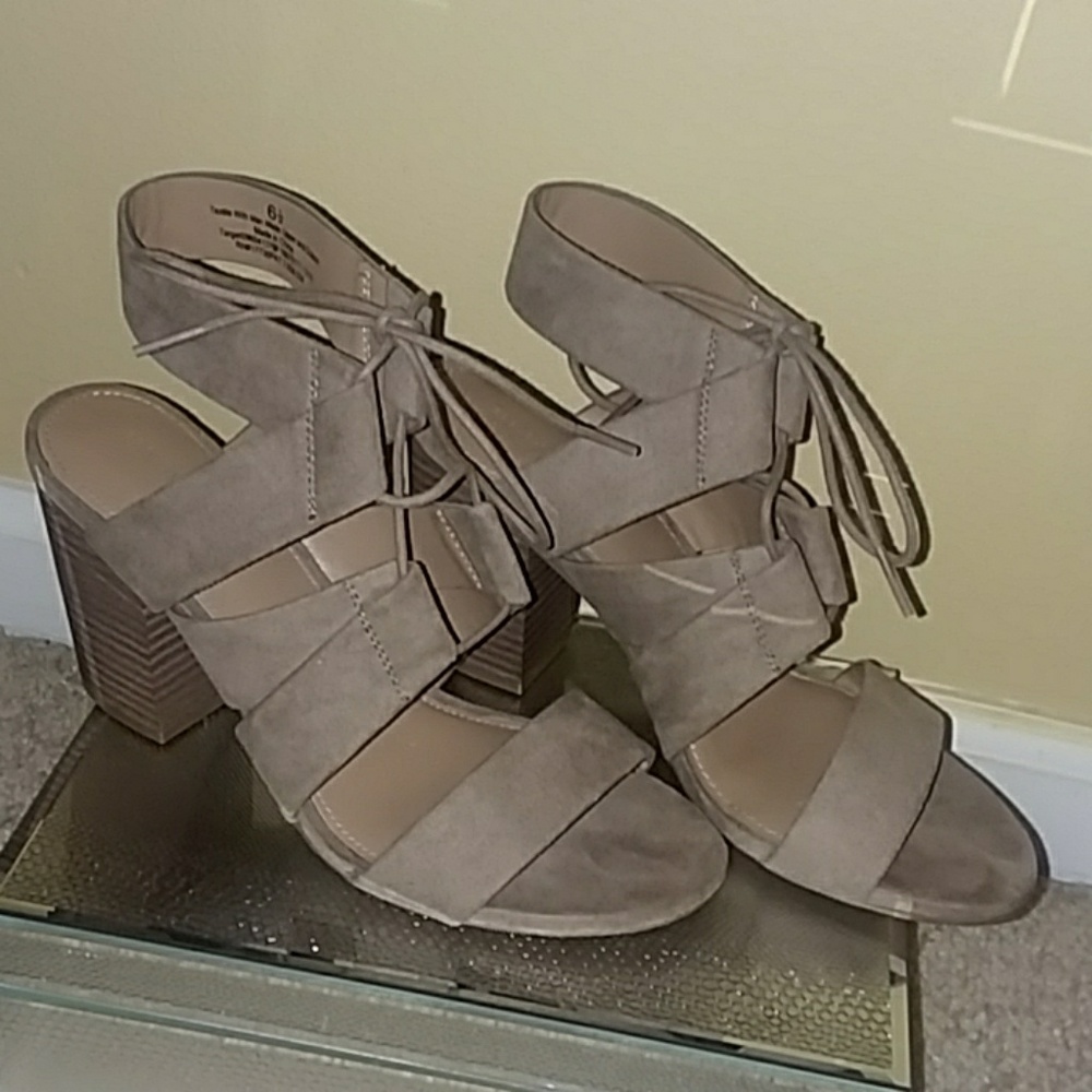 Cute chunky heels